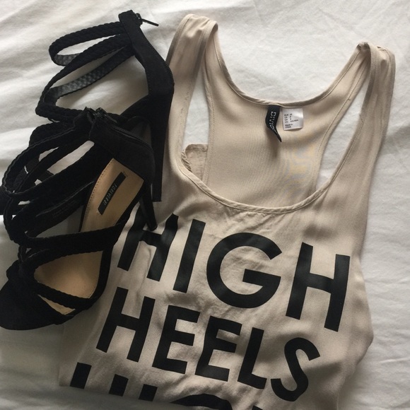 High Heels High Hopes Tank