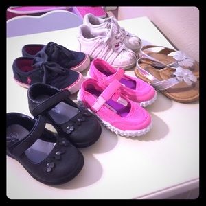 Size 6 toddler shoe lot