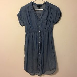 Soft denim blouse