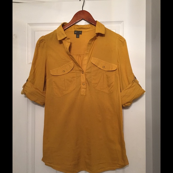 Anthropologie front pocket tunic