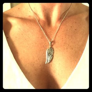 Angel wing necklace