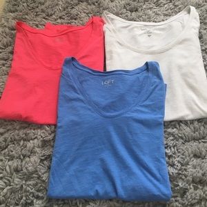 Loft t shirt bundle 🎀