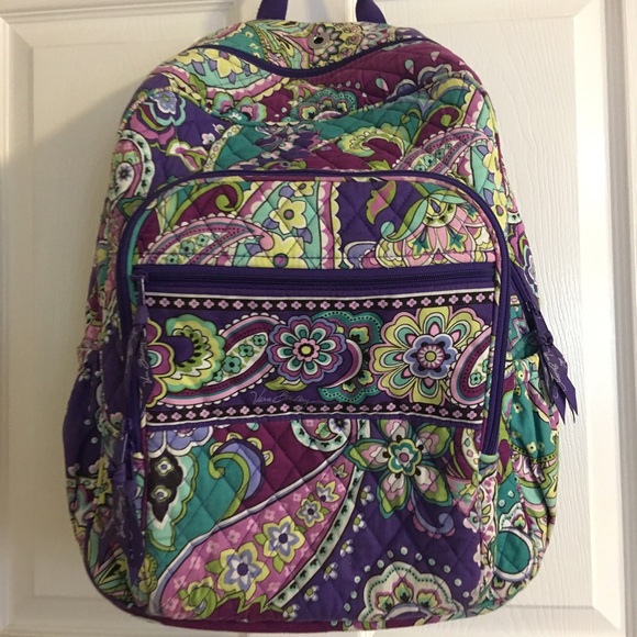 Vera Bradley campus backpack in heather