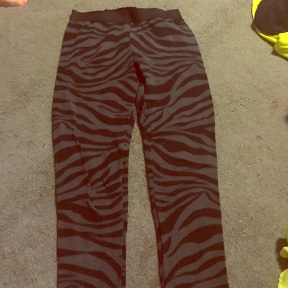Fleece leggings
