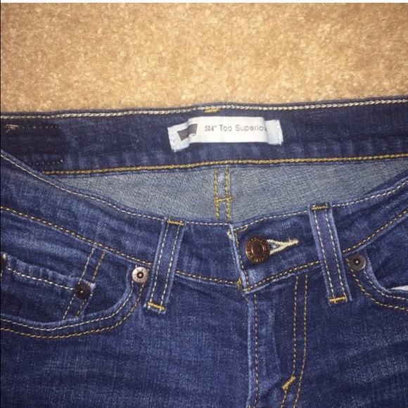 Levis skinny dark wash too superlow jeans low fit!