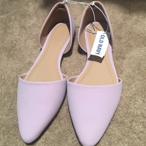 lavender flat shoes