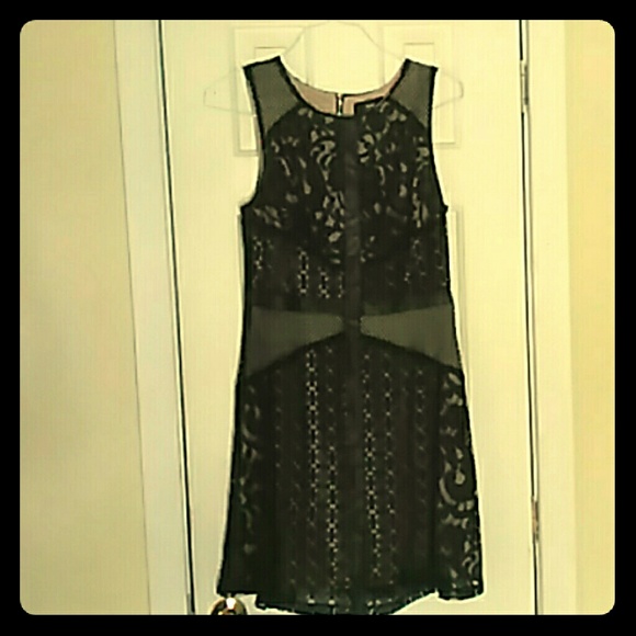 Mossimo lace black dress