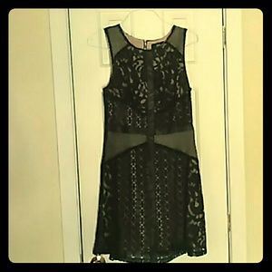 Mossimo lace black dress