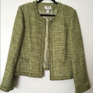 Green Tweed Jacket