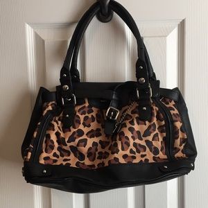 Nine West leopard print bag