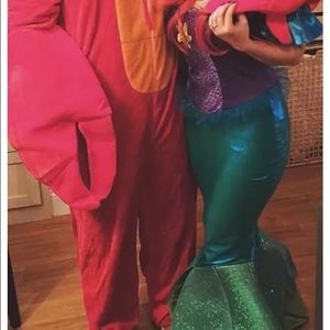 Mermaid costume only NOT THE LOBSTER