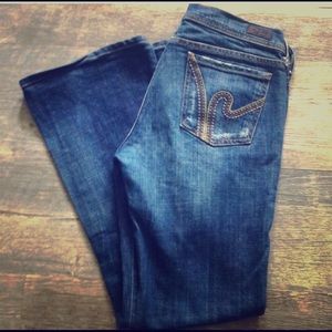 Citizens of humanity ric rac boot cut denim