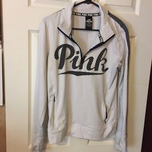 PINK Half-Zip Pullover