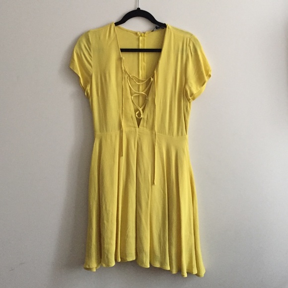 Forever21 Lace up Dress S