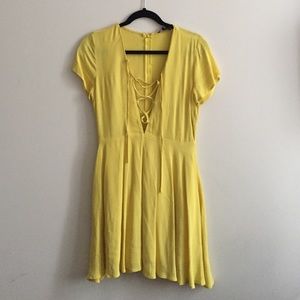 Forever21 Lace up Dress S