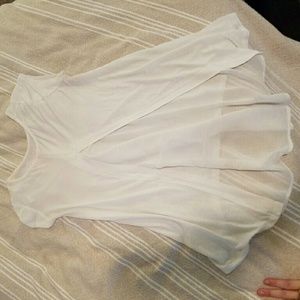 Fun skater tee with sheer back