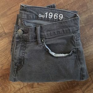 Gray Gap jeans