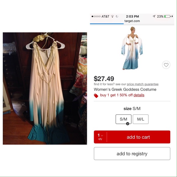 Goddess Halloween costume