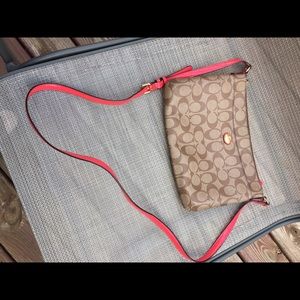 Coach purse cross carry