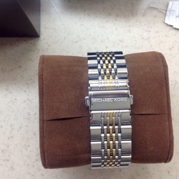 Michael Kors MK8306 two tone watch main image 3