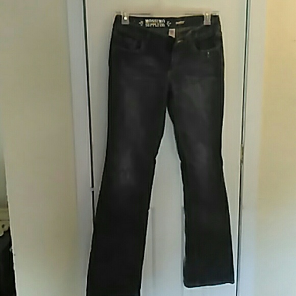 Bootcut Mossimo distressed jeans 11L - Picture 1 of 4