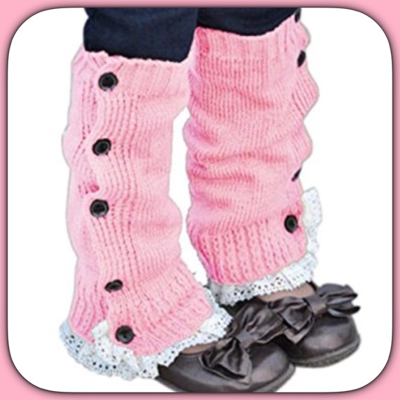 boutique 50 Off! 2X HP NWT Pink Toddler/Girls Leg Warmers from