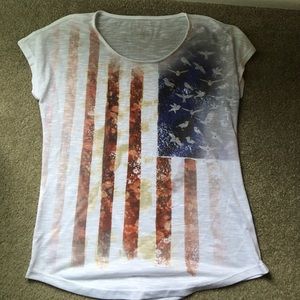 American flag tshirt