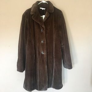 BRAND NEW Long Cabi Fur Coat
