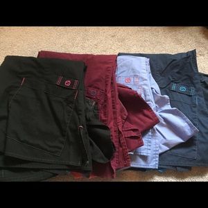 Bundle of 4 Wink Scrub tops!