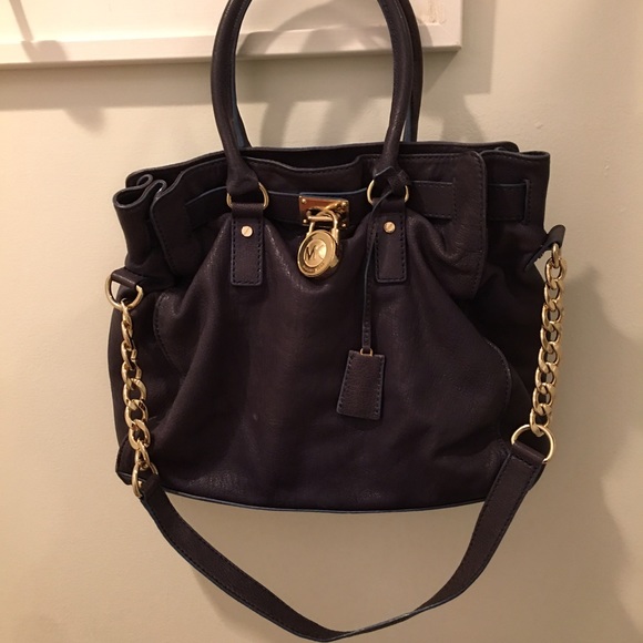 Michael Kors Navy Handbag