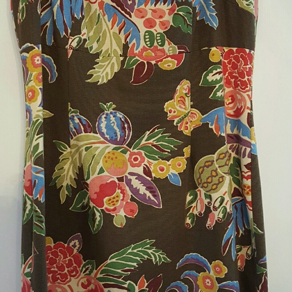 New 10P Talbots floral sheath dress