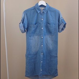 Michael Kors Demin Shirt Dress