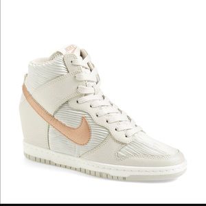 Limited edition Nike wedge sneakers. Size 8.5.