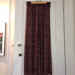 New Onzie wide leg yoga pants in paisley print