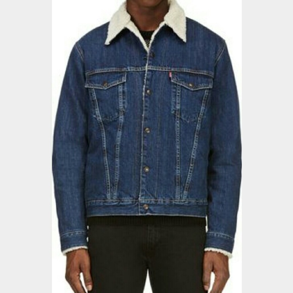 Levi's Other - Shearling denim jacket