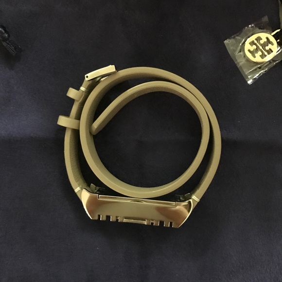 Tory Burch Fitbit Leather Wrap Bracelet - Picture 3 of 4