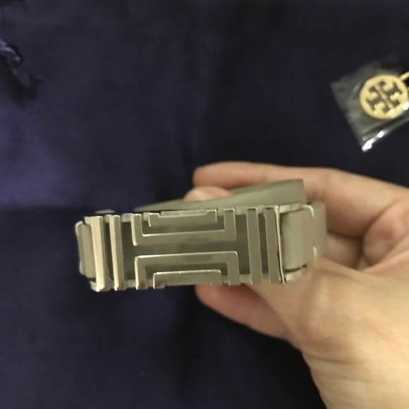 Tory Burch Fitbit Leather Wrap Bracelet - Picture 2 of 4