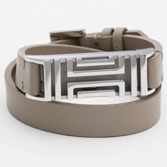 Tory Burch Fitbit Leather Wrap Bracelet - Picture 4 of 4