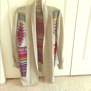 Tribal print cardigan from Urban Outfitters size S