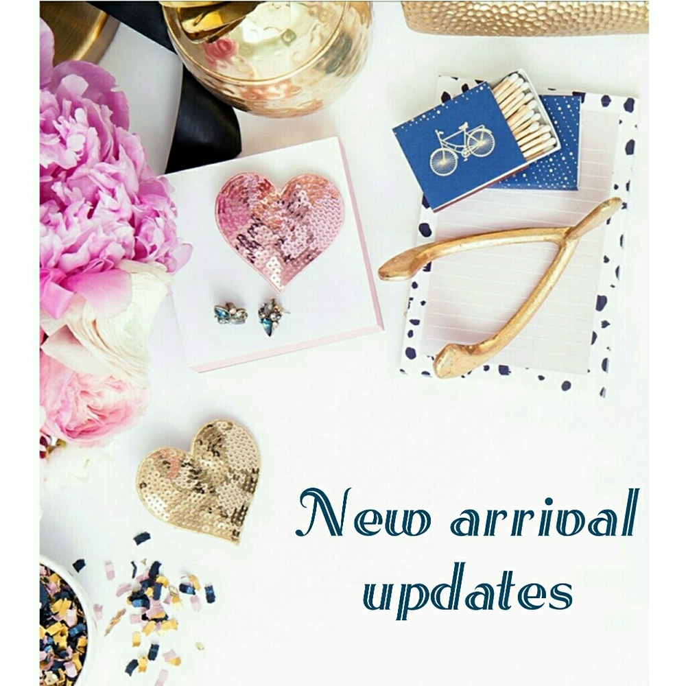 New items for spring coming soon!