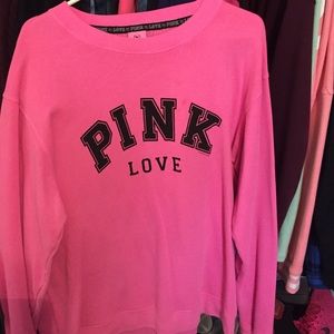 Pink sweatshirt