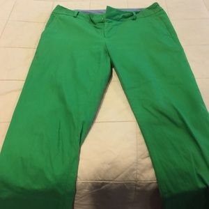 Banana Republic Cropped Green Pants- Size 4
