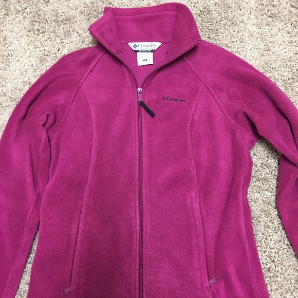 Columbia full zip fleece jacket