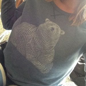 Old Navy polar bear sweatshirt {size xl}