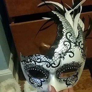 Gorgeous porcelain maskerade mask