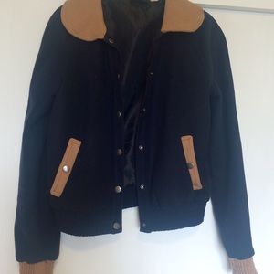 BDG Navy Bomber Jacket