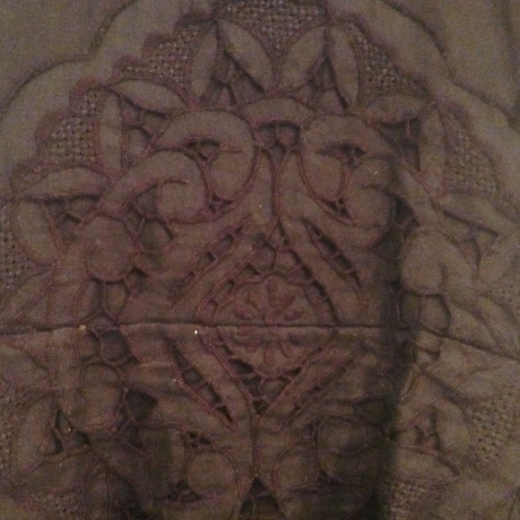 Black linen cocktail dress - Picture 3 of 4