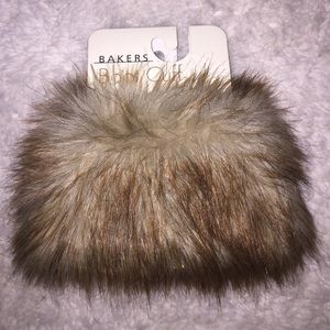 Fur boot cuff
