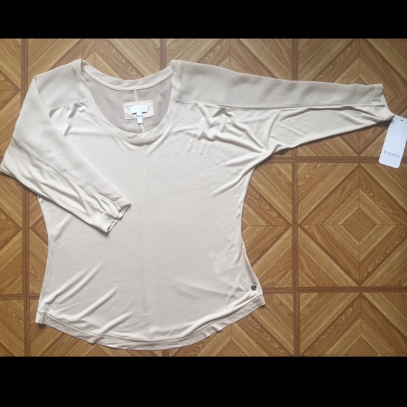 ESCADA Sport Top - Beige - XS - Brand New