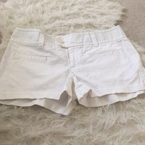Abercrombie white shorts